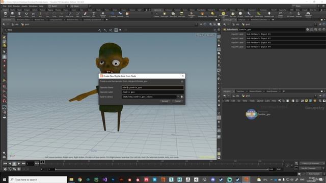 001. Зомби-установка 01.