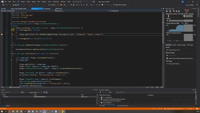 [Курс «Renga API»] Создание плагина на Visual C++. Часть 3. Отладка