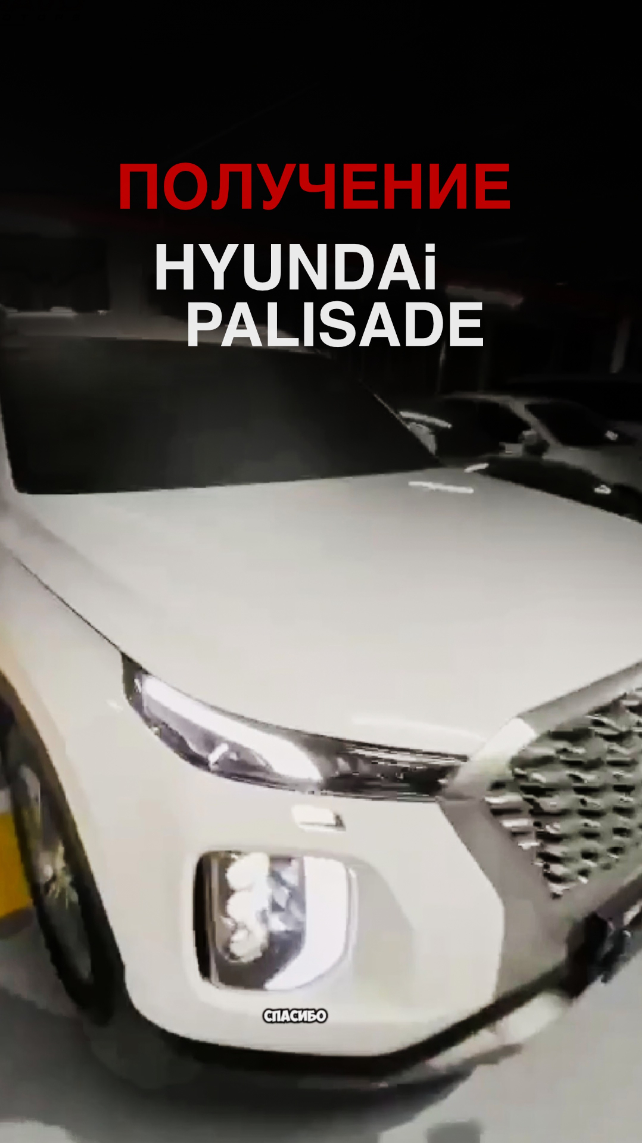 ПОЛУЧЕНИЕ HYUNDAI PALISADE