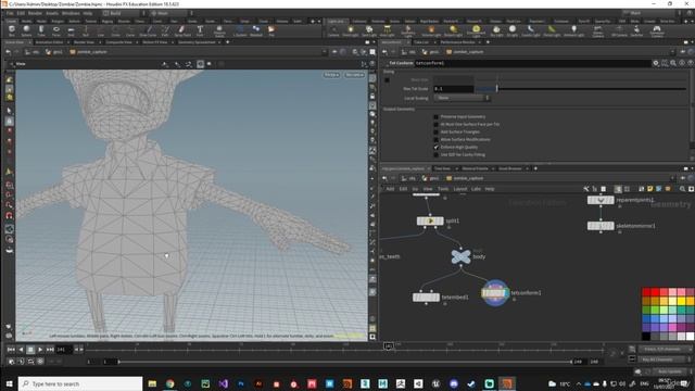 006. Зомби-установка 06 (Захват скелета и геометрии).