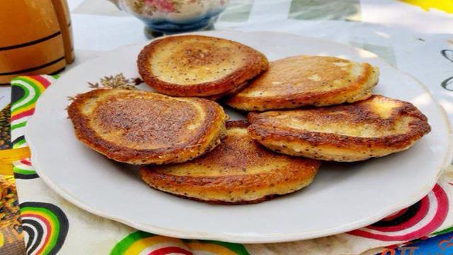 Оладьи с маком