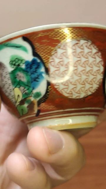 Кутани. Японский винтажный фарфор.