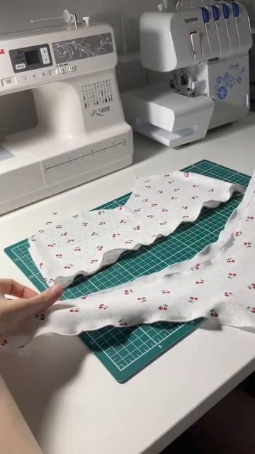 Сошьем вместе мягкий и милый комплект белья? 🍒🥰 #шве?