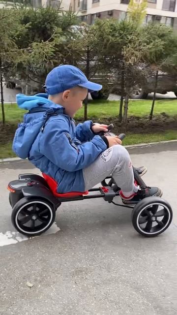 Новинка 2025: складной детский электромобиль Eco Koleso Go Kart?