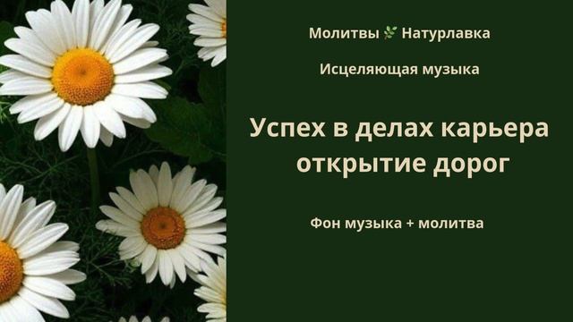 Успех в делах, карьера, открытие дорог.