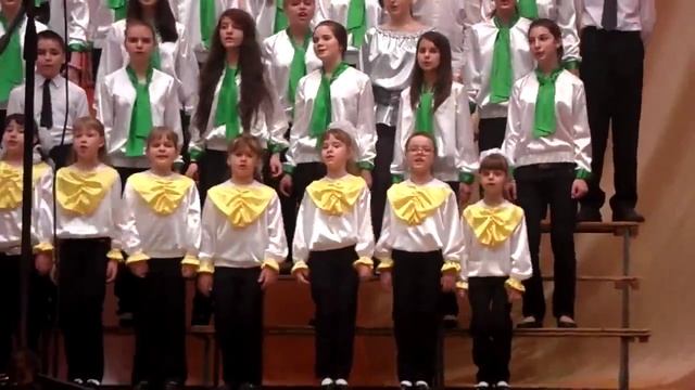 вокруг прекрасная земля. старший хор. руководитель Маргарита Гурская