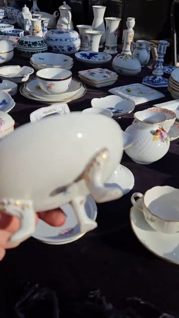 Король Meissen #винтаж #обзор #германия #барахолка #фарфор