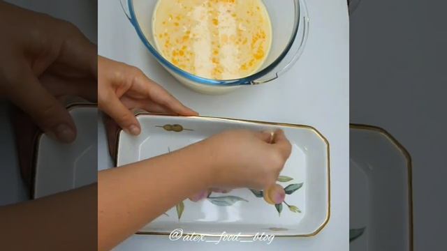 😄Омлет с творогом в духовке