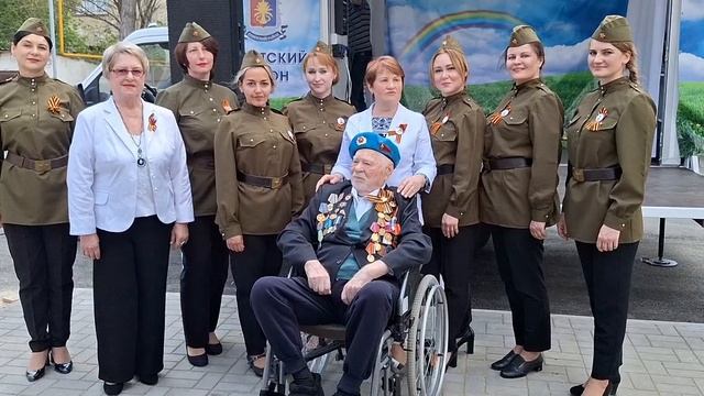 ПОЗДРАВЛЕНИЯ ВЕТЕРАНА НА ДОМУ пгт. Советский