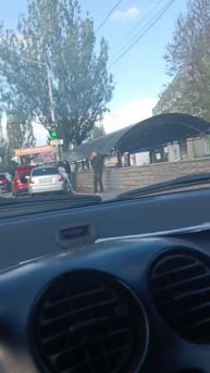 ДТП на Красном рынке в Макеевке