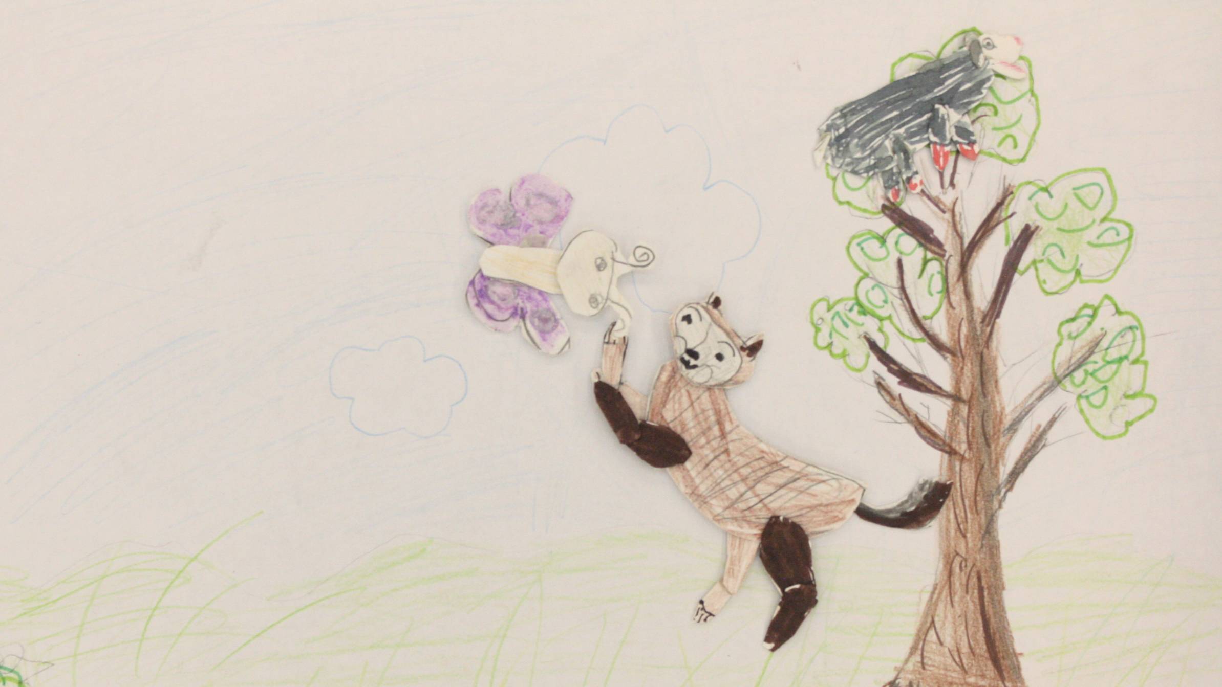 Мультфильм "Неудачная охота волка"