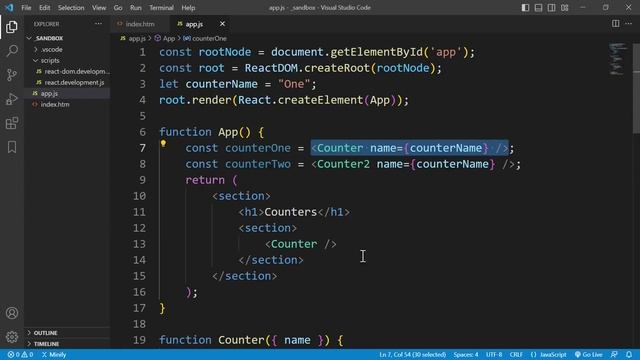 030. JSX and Thinking In Elements