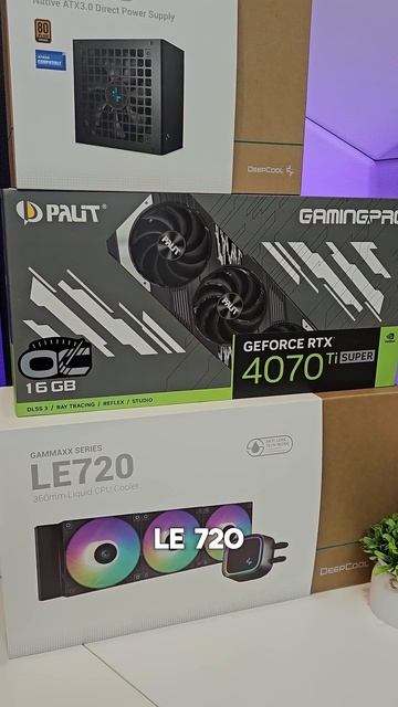 Сборка ПК на RTX 4070TI Super и Ryzen 5 7500F! #nvidia #ryzen #pc #сборкапк