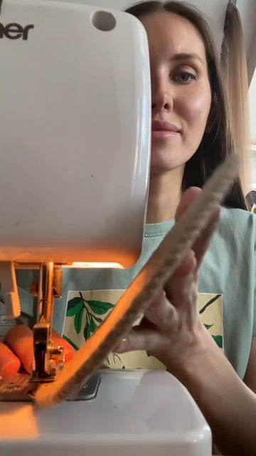 Процесс создания джутовой корзины 🧺😊