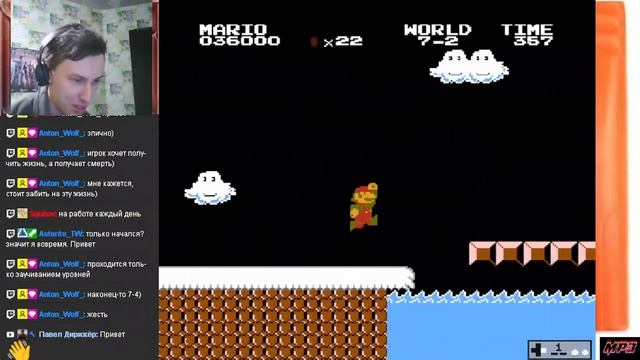 МП3 Super Mario Bros. 2 (J) FDS версия попытка №7 (7-ой мир). - Начало