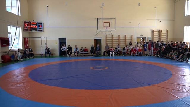 Греко-римская борьба! Лобанов Арсений-Бичурин Артём (Новокубанск)