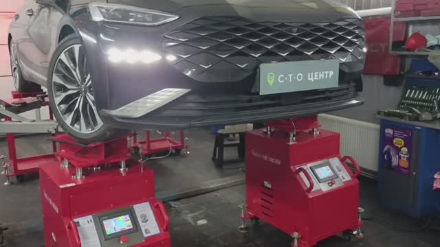 Вибростенд для диагностики подвески