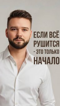 Кажется, мир рушится? Это не конец. Это начало.#жизнь #мотивация #кризис #новыйэтап