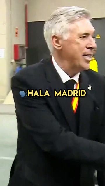 Теперь нам нужна 10-ти часовая версия «Hala Madrid» голосом Анчелотти 🗣🤩