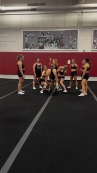 backhands sprint cheer