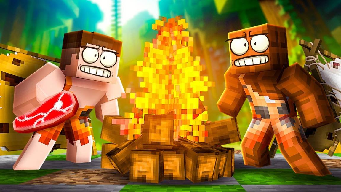 😨 Мы Отправились В ПРОШЛОЕ на 24 ЧАСА в Майнкрафт! Minecraft ВЛАДУС