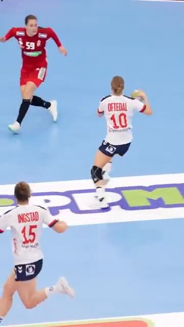 Fastbreak masterclass ⚡️👩🏫 #håndbold #handball #ehfeuro2024