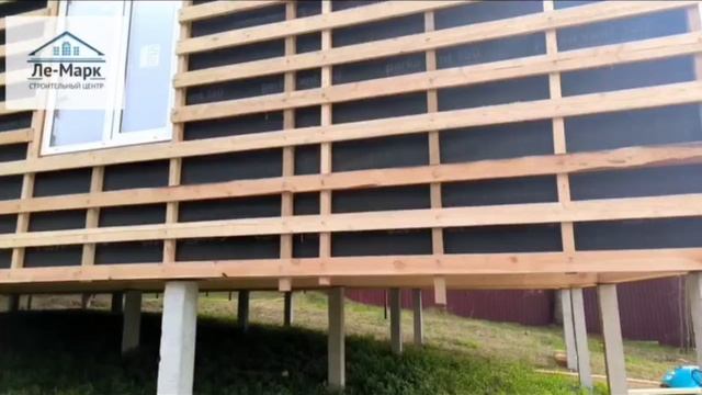 Строительство барнхауса в д.Назарово, Рыбинский район