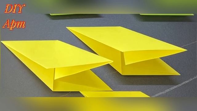 Бумеранг из бумаги оригами. DIY
Арт