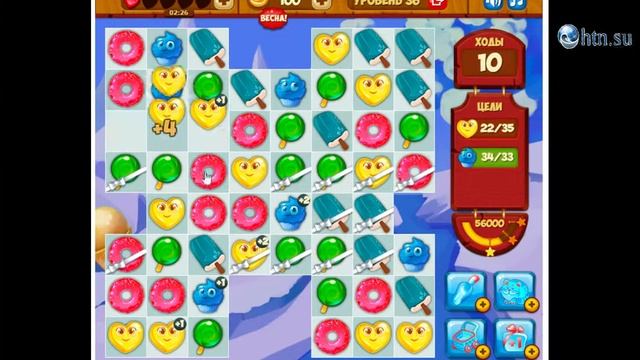 36 уровень игры долина сладостей для сайта http://htn.su/
