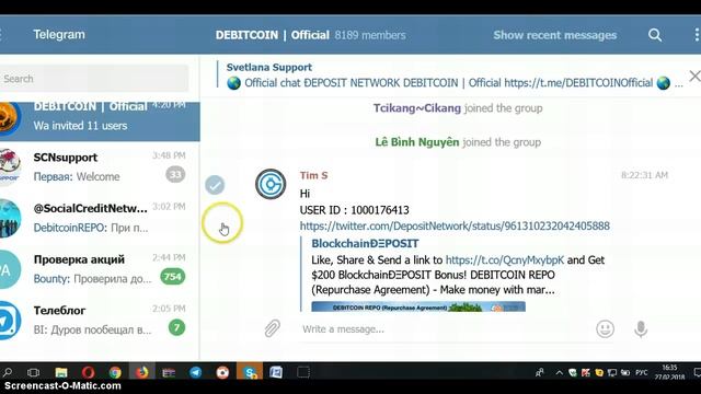 Обзор Промо акции DEBITCOIN PROMOTION. Зарабатываем бонусные DBC