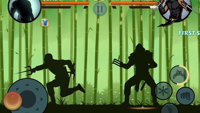 Проба «Когтей» в Shadow Fight 2 после победы над Рысью #89