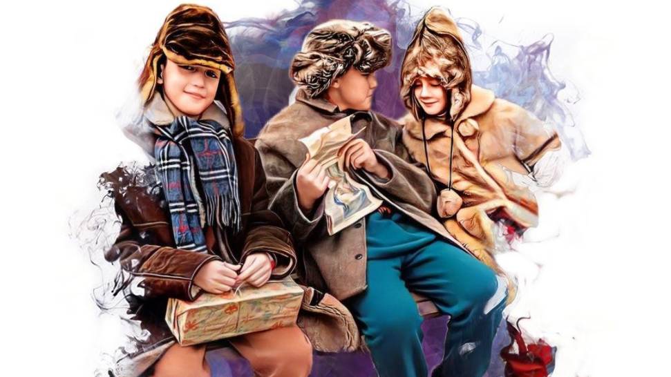 Москино. Съёмки сцены из фильма "Джентельмены удачи"