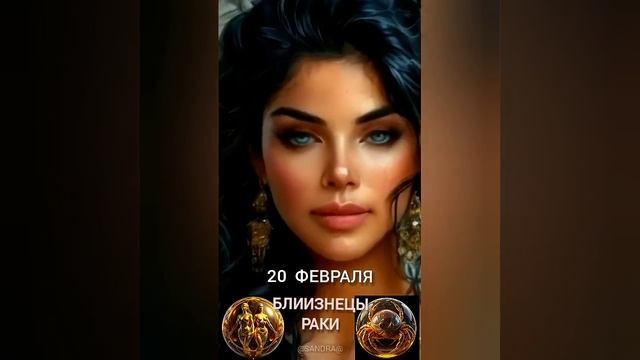 Гороскоп на 20 февраля #гороскопнакаждыйдень #знакизод