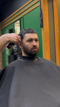 Мужская стрижка+коррекция бороды и усов