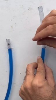 Визуализация работы гидроуровня.