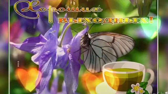 Хороших выходных 🏖 и Отличного настроения ✨