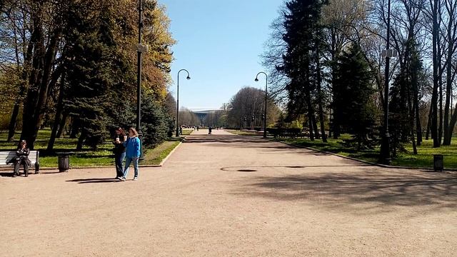 Санкт-Петербург фонтан в парке победы