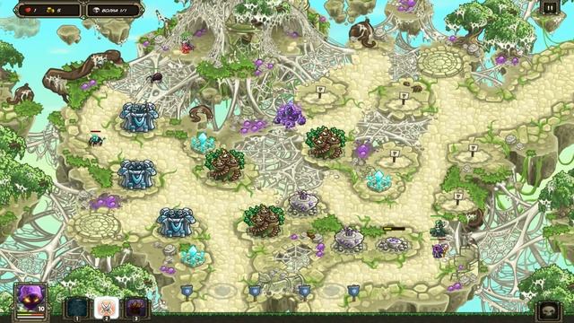 Kingdom Rush Origins Железное испытание Убежище Мактанс