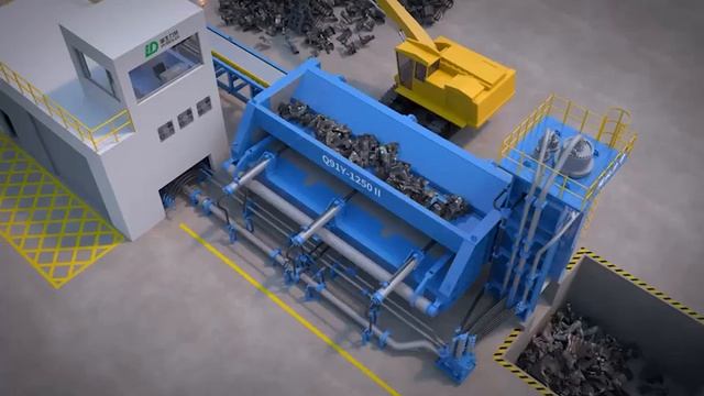 Пресс-ножницы с боковым прессованием LDS-1250II