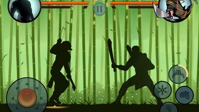 Проба «Когтей» в Shadow Fight 2 после победы над Рысью #93