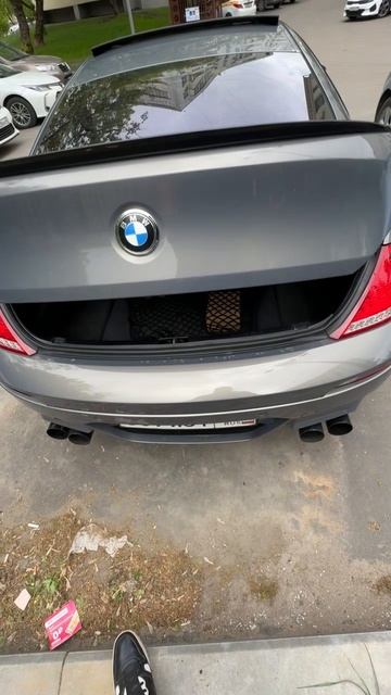 Электропривод багажника Bmw e63, функция защиты забытого ключа