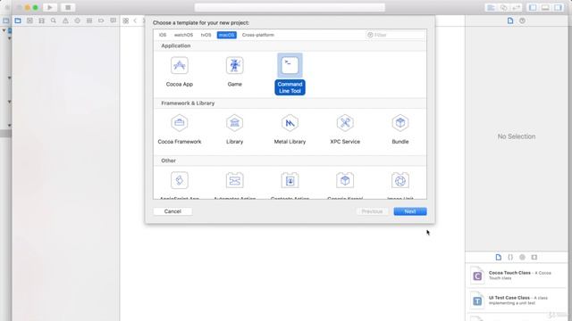 03. MacOS setup of the GLFW helper library