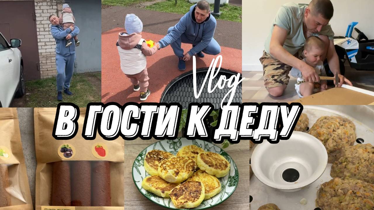 VLOG: ПАПА готовит/Воспитываем МУЖЧИНУ/Гуляем, ОТДЫХАЕМ/Снова ДОЖДЬ И ХОЛОД
