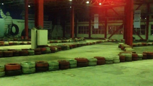 Картинг. Картодром M4. Первый заезд. III место 16.04.2018