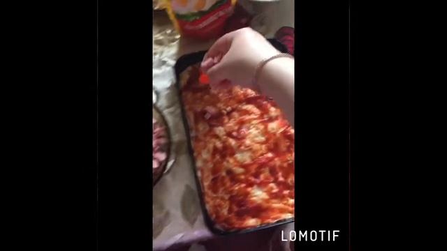 Пицца домашняя в духовке 🍕