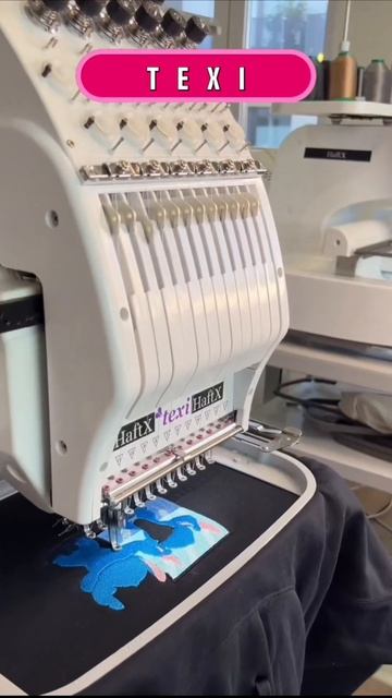 Вышивальные машины марки Texi #embroiderymachines