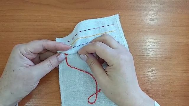 4. Технологія вишивання шва "стебловий"