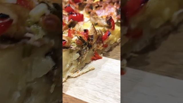 Пирог из того что было в холодильнике 👍🥰