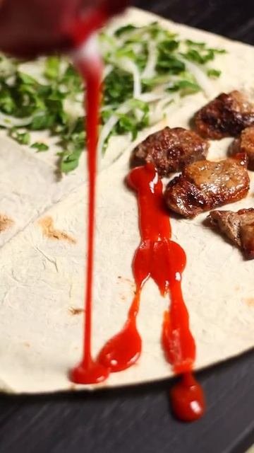 Лаваш с начинкой!