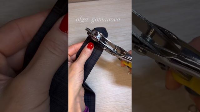 Швейная хитрость при обработке пояса из плотных ткане